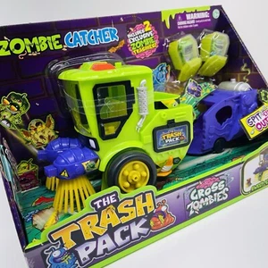 ZOMBIE CATCHER Trash Pack GROSS ZOMBIES Street Sweeper 2 Trashi esclusivi NUOVO - Foto 1 di 18