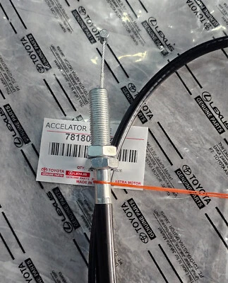 TOYOTA LAND CRUISER FJ40 FJ43 FJ45 ACCELERATOR THROTTLE  WIRE ASSY NEW Foto 1 de 4
