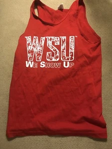 Camisa sin mangas para hombre Washington State Cougars pequeña S - Imagen 1 de 1