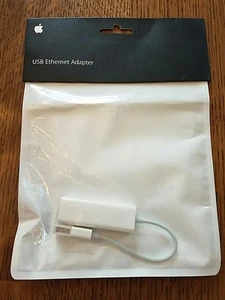 APPLE TO ETHERNET ADAPTER SEALED PACKAGE MC704ZM/4 GENUINE AUTHENTIC ORIGINAL  - Picture 1 of 2