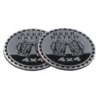 2Pcs Round Beer Rated 4X4 Emblem