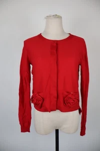 Moschino Sweater Cardigan Wool Woman 40 Wool Sweater Woman Casual Vintage Tag - Picture 1 of 10