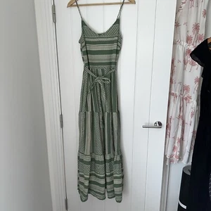VERO MODA Green Organic Cotton Summer Dress - New - Size Medium M - Picture 1 of 6