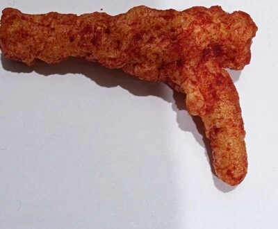 Raro Gun Shaped Flamin Hot Cheeto Foto 1 de 2