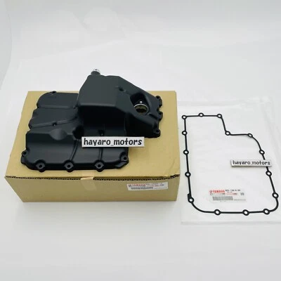 OEM YAMAHA 2014-2020 FJ09 FZ09 MT09 XSR900 OIL PAN＆GASKET STRAINER COVER SET NEW - Image 1 of 4