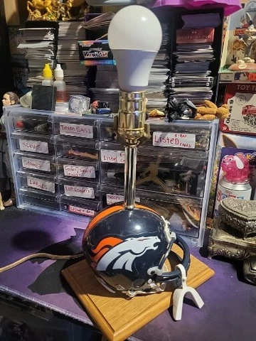 Riddell Denver Broncos  NFL MINI HELMET LAMP Cover