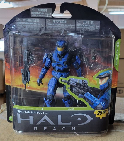 MCFARLANE TOYS HALO REACH SERIES 4 SPARTAN V (MALE) ACTION FIGURE SEALED/NEW Cover