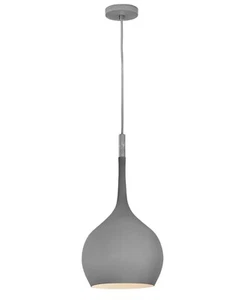 Hinkley Lighting 4457 Ziggy 1 Light 12"W Pendant - Grey - Picture 1 of 2
