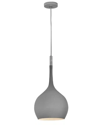 Hinkley Lighting 4457 Ziggy 1 Light 12"W Pendant - Grey - Image 1 of 2