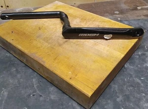 NOS 1990s MOSH KASTAN BLACK 1 PIECE CRANKS 175MM - Picture 1 of 10