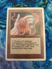 Magic the Gathering MTG 1 Nevinyrral's Disk Unlimited Artifact HP