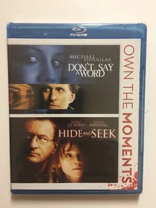 Don't Say a Word/Hide and Seek (Blu-ray, 2012) NEW Out of Print - Picture 1 of 2