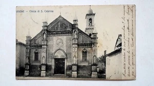 VIGONE TORINO - CARTOLINA POSTALE - CHIESA DI S. CATERINA -4+ - Imagen 1 de 2
