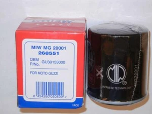 Most 1994-2016 Moto Guzzi 850 1000-1200 taller 30153000 = MIW oil filter 268551 - Bild 1 von 1