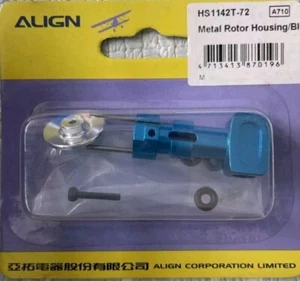 Align Aluminum Rotor Housing/Head Block in Blue - #HS1142T-72 - Picture 1 of 1
