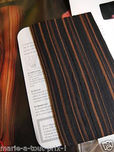 Collant Mantoux Alta Cucitura Nero E Linee Cioccolato Marrone Sexy 1 S 38-40 - Foto 1 di 2