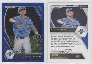 2021 Panini Prizm Draft Picks Blue Mojo Prizm Clay Dungan #PDP209