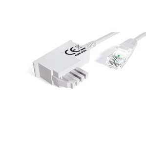 25 m DSL Kabel Fritzbox Speedport Easybox - TAE Kabel RJ45 weiß - VDSL ADSL W... - Bild 1 von 6