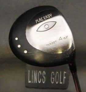 Mac Easy Target 18.5° 4 Wood Regular Graphite Shaft Black Grip - Picture 1 of 5
