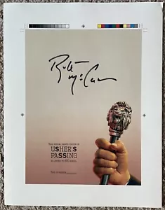 USHER'S PASSING Signature Page Only - Signed by Robert McCammon Cemetery Dance - Picture 1 of 2