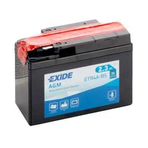 Batteria moto EXIDE YTR4A-BS ETR4A-BS 2.3 AH 35 CCA/EN - Foto 1 di 1