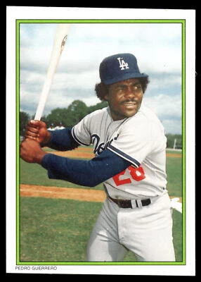 1986 Topps #25 Pedro Guerrero 1986 All-Star Set Collector's Edition - Image 1 of 2
