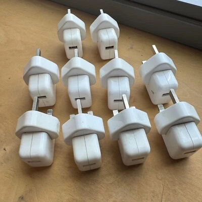 Job Lot Genuine Apple 10w A1357 USB Charger Adapter Plug UK iPhone / iPad -Watch - Image 1 of 4