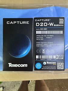 Texecom D20-W Capture , Ricochet Wireless Dual Tech PIR - White (GDC-0001)