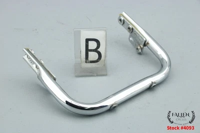 2003 Harley Road King Bottom Support Tube License Plate Mount CHROME #4093 - Image 1 of 4