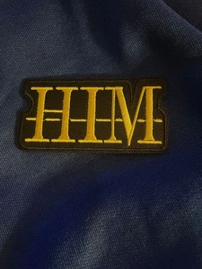Him Ville Valo Patch Bands badges Embroidered Patch Rock Punk Battle Jacket - Picture 1 of 2