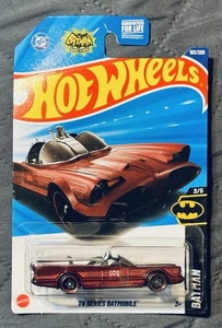 Hot Wheels TV Series Batmobile #103 Maroon Batman Q Case NEU 2025 - Bild 1 von 2