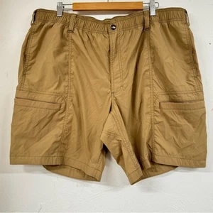 Pantaloncini cargo Duluth Trading Company Tan da uomo taglia 44 escursionismo outdoor casual - Foto 1 di 11