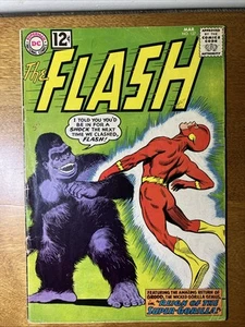 Flash #127 First Cover With Gorilla Grodd 1962 - Picture 1 of 11