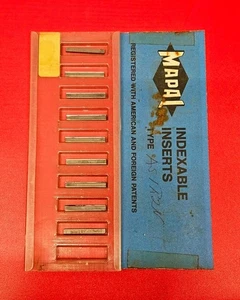 Mapal DBPu. AP AS1R2N Carbide Reamer Inserts 9 Pack - NEW - Picture 1 of 4