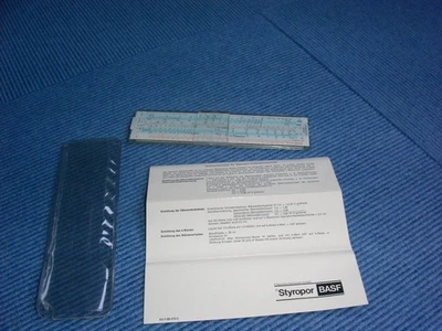 Magnetischer Rechenschieber von ITAB  "STYROPOR" (BASF) - Bild 1 von 4