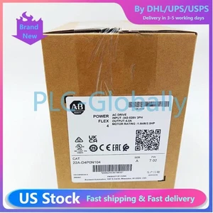 Allen-Bradley AB 22A-D4P0N104 PowerFlex 4 1.5kW 2.0HP AC Drive New Sealed # - Picture 1 of 4