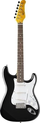 Oscar Schmidt 3/4 Electric Guitar - Black - OS-30-BK - Image 1 of 2