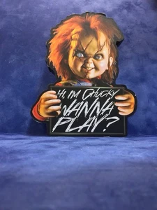 Hi I’m Chucky Wanna Play Bild von Silver Buffalo Universal Neu - Bild 1 von 24