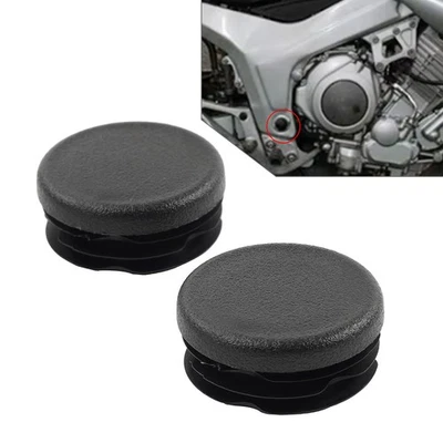 Motorcycle Frame Hole Cover Caps Plug 2pcs For YAMAHA TDM 850 2002-2018 Foto 1 de 4