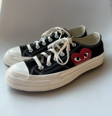 COMME DES GARCONS PLAY x CONVERSE Chuck Taylor All Star Zapatillas bajas Unisex Foto 1 de 4