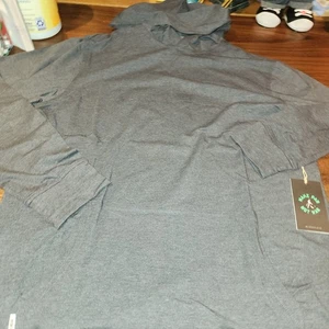 Linksoul Sudadera con Capucha Para Hombres Talla M Gris Ligero Golf Pullover Mezcla Algodón Elástico - Imagen 1 de 6