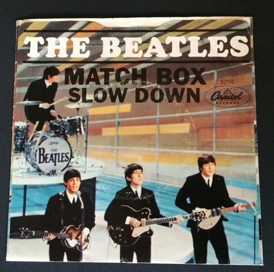 Beatles, Capitol Records, 1964 Thumb Cut, PS, "Matchbox"  VG+ - Image 1 of 2