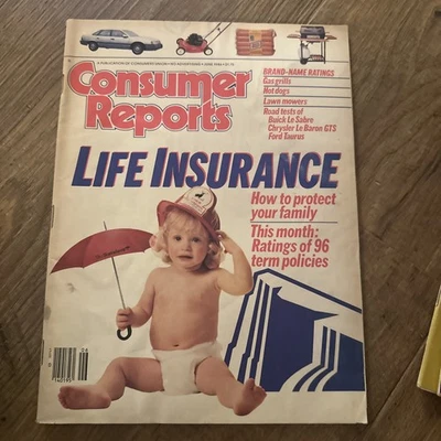 Consumer Reports Magazine 1986 June Foto 1 de 2