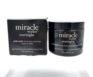 Philosophy Miracle Worker OVERNIGHT Anti-Falten-Feuchtigkeitscreme zur Altersrückstellung 4 Oz. - Bild 1 von 4