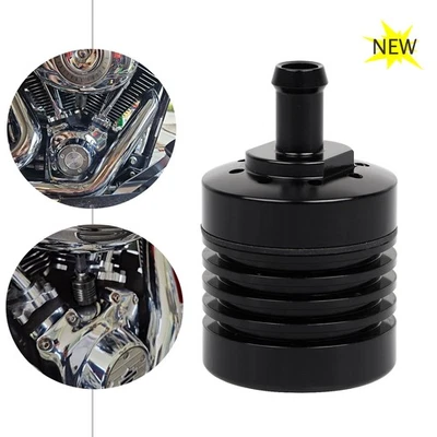 Caja de cambios de bote respirador ventilado colector de aceite de motor Harley 40-0457 personalizada Foto 1 de 4