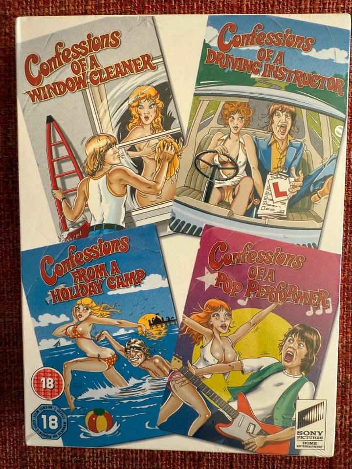 CONFESSIONS OF COLLECTION - 4 FILMS [REGION 2 DVD] NEW & SEALED - Image 1 of 1