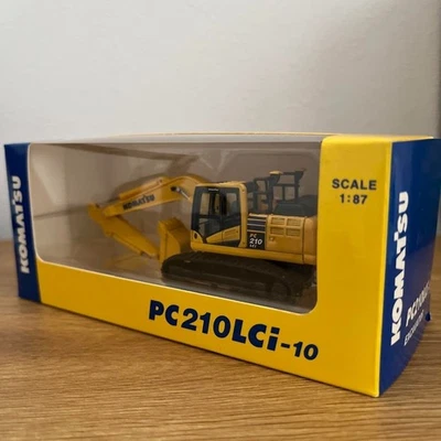 Komatsu Diecast Model PC210LCi-10 Excavator 1:87 Exclusive Official Japan New - Image 1 of 4