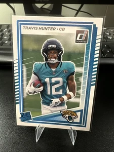 Donruss Rated Rookie Travis Hunter RC #301 2025 Jacksonville Jaguars - Imagen 1 de 2