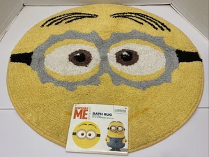 Neu mit Etikett * Despicable Me Minion 25" runder Badteppich/Matte - Bild 1 von 3