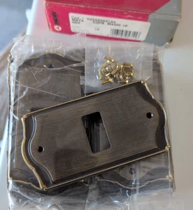 Placca Da Parete 6 PZ Ghidini Maya Bronzo - 1 Foro o 2 Fori - Imagen 1 de 12